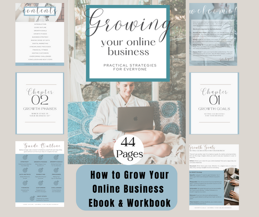 Growing Your Online Business Ebook With Master Resell Rights
