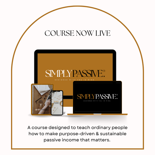 Simply Passive Digital Marketing Course for Beginners - Master Resell Rights Included, FB Group, Bi-weekly LIVE calls & MORE!