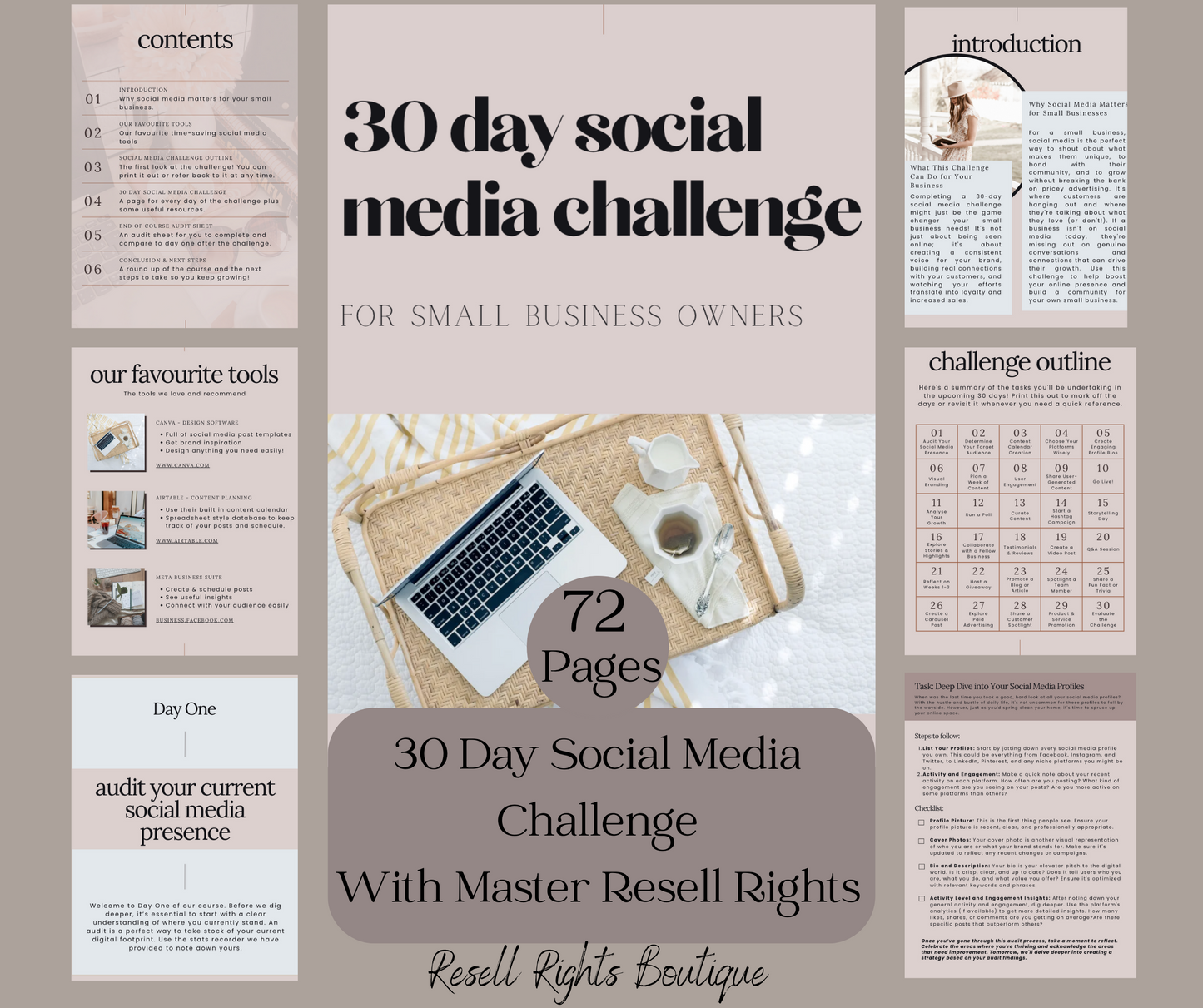 30 Day Social Media Challenge