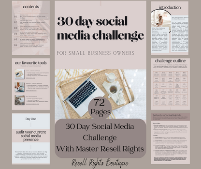 30 Day Social Media Challenge