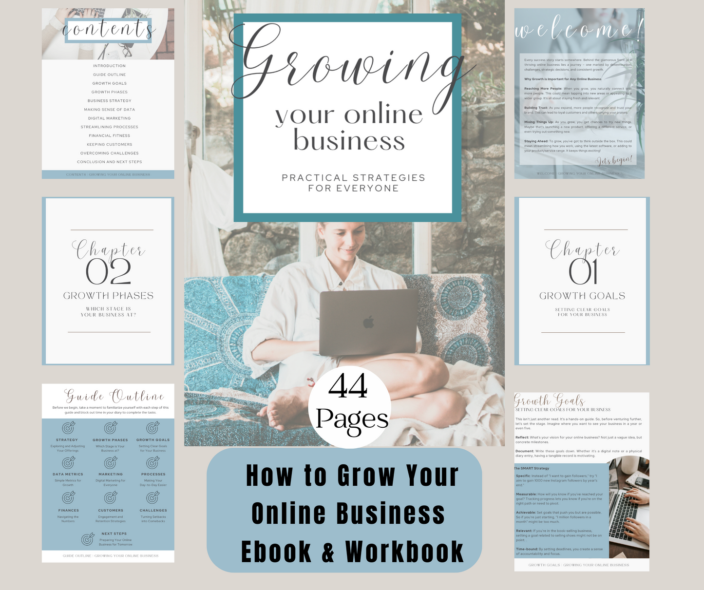 Growing Your Online Business Ebook With Master Resell Rights