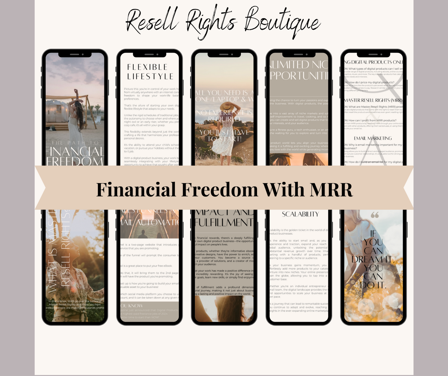 The Path to Financial Freedom With Master Resell Rights