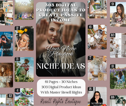 Master Resell Rights Bundle - 10 Digital Products that You Can Resell